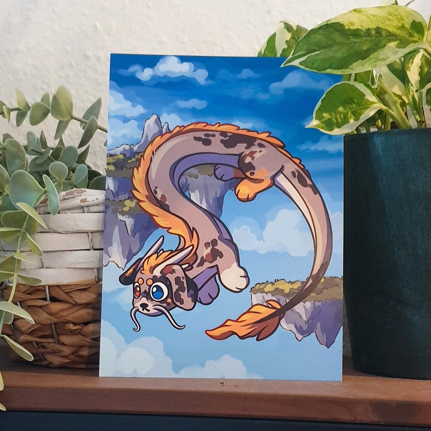 Asian Dragon Art Print