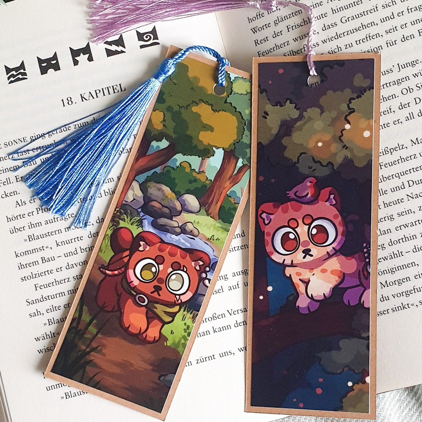 D&D Fantasy Cat Bookmark