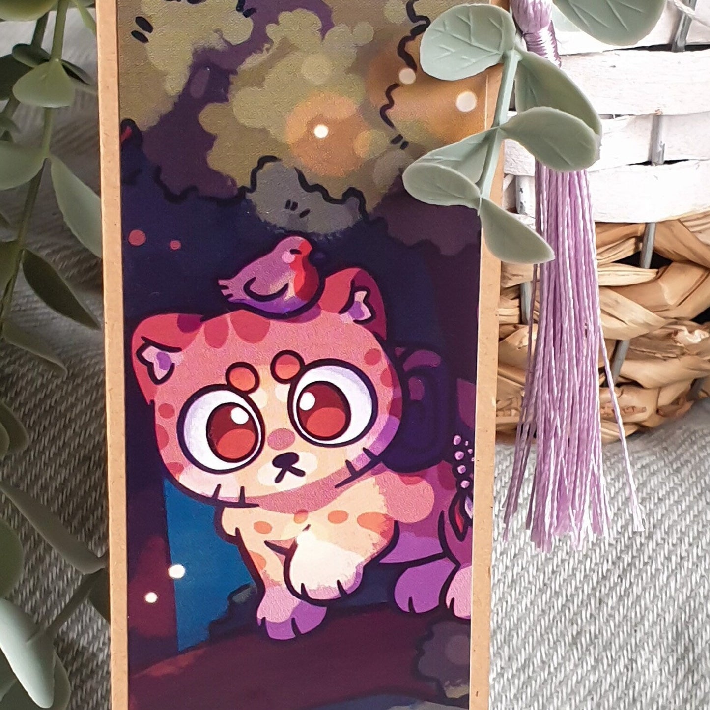 D&D Fantasy Cat Bookmark