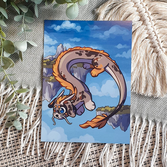 Asian Dragon Art Print