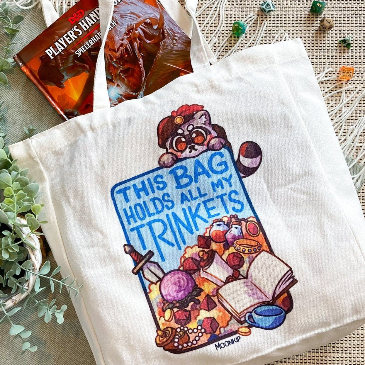 Racoon Merchant Totebag