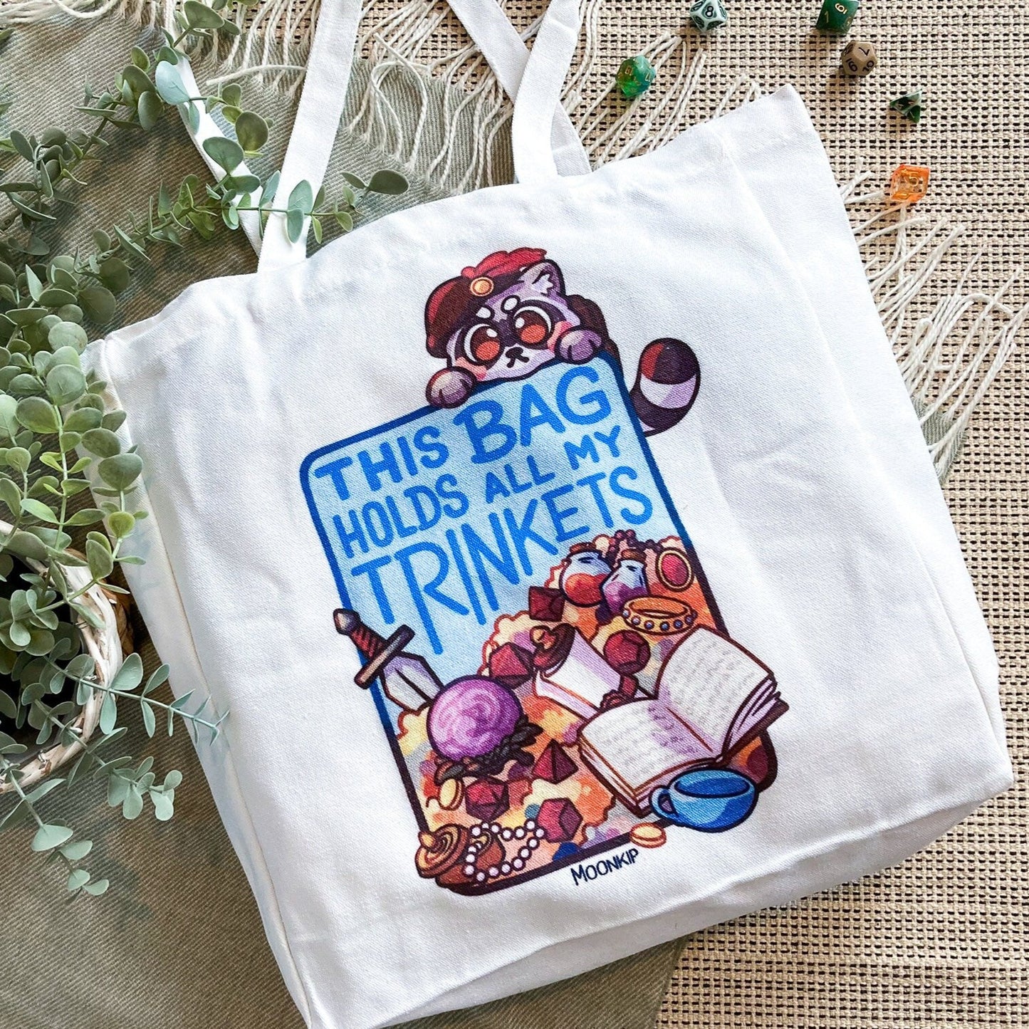 Racoon Merchant Totebag