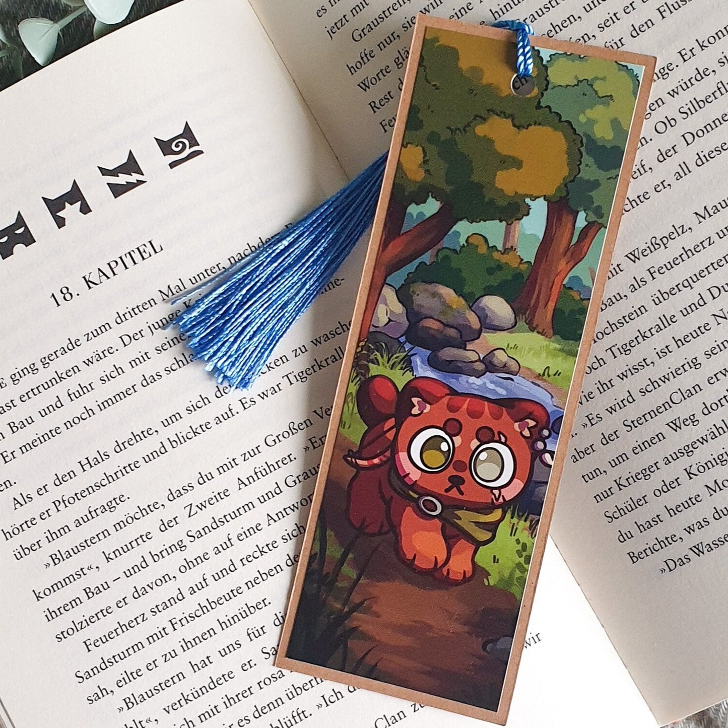 D&D Fantasy Cat Bookmark