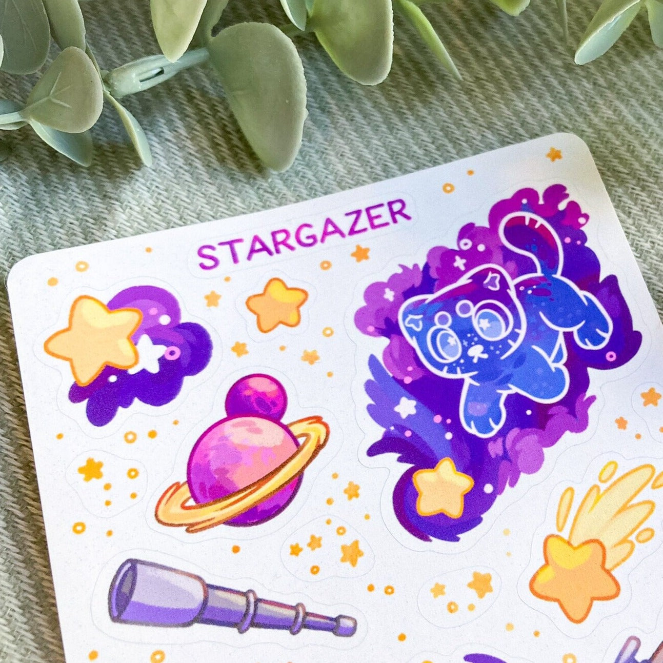 D&D Stargazer Sticker Sheet