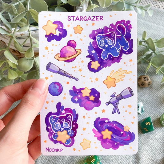 D&D Stargazer Sticker Sheet